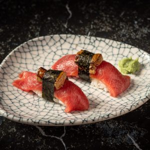 Niguiris Atún con Foie Flambeado [2u]
